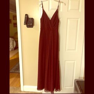 Bill Levkoff Bridesmaid / prom dress Wine color